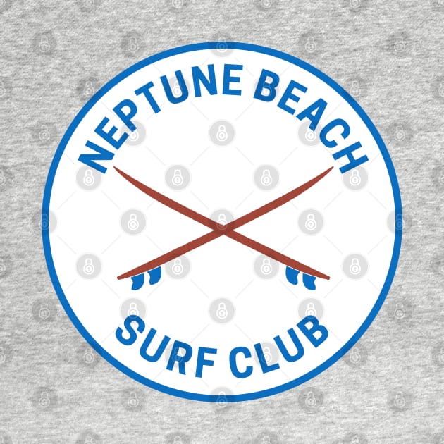 Vintage Neptune Beach Florida Surf Club by fearcity